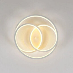 40W Led Ceiling Light Modern Warm White Metal Chandelier Bedroom Living Room - thumbnail 4