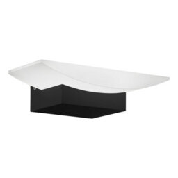 Eglo Metrass Led Plastic And Aluminium Black Uplighter Wall Light - thumbnail 2