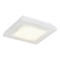 Luminosa Lighting Luminosa Tabor 32Cm Flush Ceiling Light Cream White E27