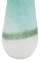 Orsina Celia Small Turquoise And White Vase - thumbnail 5