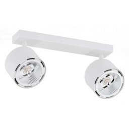 Luminosa Lighting Luminosa Clevland Twin Ceiling Spotlight White Structure - thumbnail 4