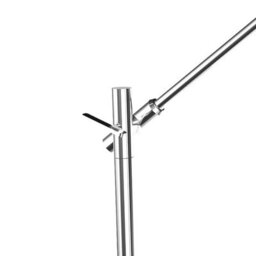 Luminosa Lighting Luminosa Phuket Table Lamp 1 Light 7W Led 3000K, 600Lm, Touch Dimmer, Polished Chrome - thumbnail 4