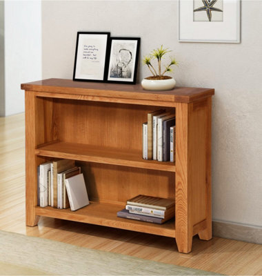 Hallowood Furniture Cotswold Small Wide Bookcase - image 1