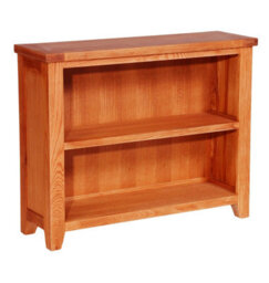 Hallowood Furniture Cotswold Small Wide Bookcase - thumbnail 8