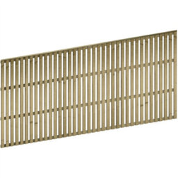 Premier Garden Supplies Premier Tuscany Wooden Trellis Panel 6Ft X 3Ft (3 Pack) Vertical Slatted Decorative Fencing Topper For Climbing Plant Support - thumbnail 7