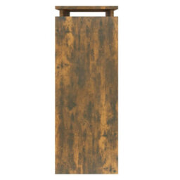 Vidaxl Console Table Smoked Oak 80X30X80 Cm Engineered Wood - thumbnail 4