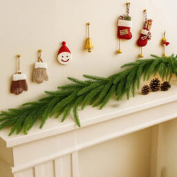 5Ft Artificial Christmas Decor Real Touch Winter Pine Garland Greenery Garland - thumbnail 4