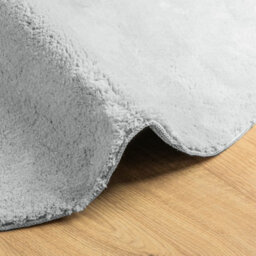 Walplus Rug Huarte Short Pile Soft And Washable Grey 100 Cm - thumbnail 6