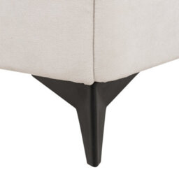 Beliani Bed Chenille Melle 160 X 200 Cm (Eu King Size) Light Beige - thumbnail 9
