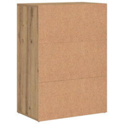 Walplus Shoe Cabinet Artisan Oak 60X35X84 Cm Engineered Wood - thumbnail 7