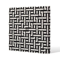Andrew Lee Woven Pattern (Canvas Print) / 101 X 101 X 4Cm - thumbnail 3