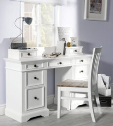 Statement Furniture Gainsborough Dressing Table With Extension Drawers - thumbnail 1