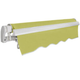 Sundaze Garden Manual Retractable Awning Patio Canopy Sun Shade Shelter Angle Adjustable 4.5X3M Cream - thumbnail 5