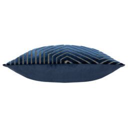 Paoletti Evoke Geometric Cut Velvet Cushion Cover - thumbnail 3