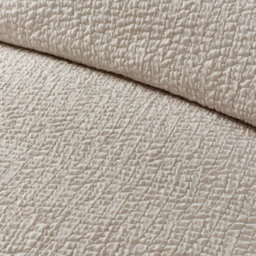 Catherine Lansfield Crinkle Seersucker King Duvet Cover Set With Pillowcases Natural - thumbnail 3