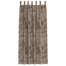 Berkfield Curtain With Curtains 2 Pcs Cappuccino 225 X 140 Cm Velvet - thumbnail 3