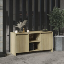 Walplus Tv Cabinet Sonoma Oak 102X37.5X52.5 Cm Engineered Wood - thumbnail 1