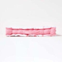 Homescapes Cotton Pink Hearts Floor Cushion, 50 X 50 Cm - thumbnail 5