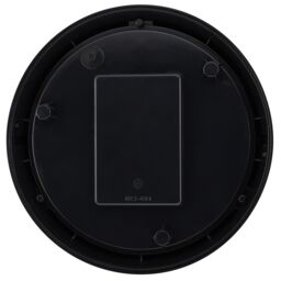 Luceco Fixed Matt Black & White Mains-Powered (Wired) Led Outdoor Bulkhead Wall Light 700Lm (Dia)21.5Cm - thumbnail 6