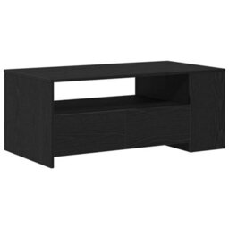 Walplus Coffee Table Black Oak 102 X 55 X 43.5 Cm Engineered Wood - thumbnail 2