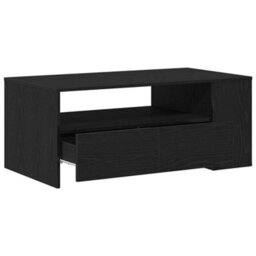 Walplus Coffee Table Black Oak 102 X 55 X 43.5 Cm Engineered Wood - thumbnail 5