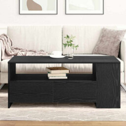 Walplus Coffee Table Black Oak 102 X 55 X 43.5 Cm Engineered Wood - thumbnail 4
