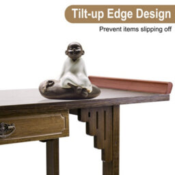 Fativo L81.5X W31.2X H82.8Cm Oriental Console Table Rustic Wood Hallway Writing Table Hall Corridor Furniture - thumbnail 5
