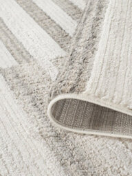 Mabel Modern Contemporary Living Room Area Rug - Abstract Seamless Geometric Design Stone-Patch 200X290 Cm - thumbnail 3