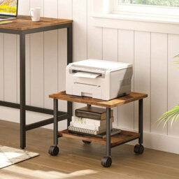 Printer Stand Cart Table Rolling File Cabinet Storage - thumbnail 3