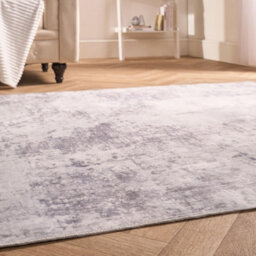 OHS Abstract Rug Washable Carpet Living Room Bedroom Mat, Charcoal - 160 X 230Cm - thumbnail 3