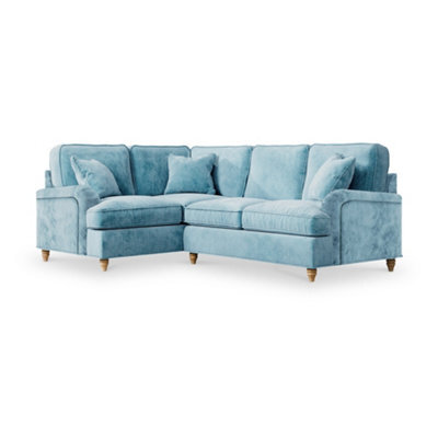 Arthur Lagoon Left Hand Corner Sofa For Living Room - Fully Assembled By Roseland Furniture - image 1