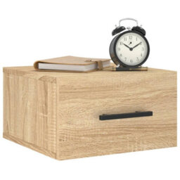 Berkfield Wall-Mounted Bedside Cabinets 2 Pcs Sonoma Oak 35X35X20 Cm - thumbnail 3