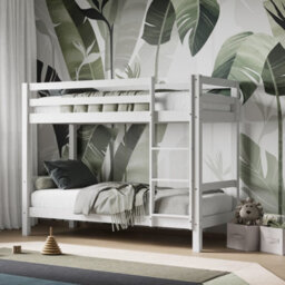 Flair Callisto Shorty Bunk Bed (75X175Cm) - White - thumbnail 1