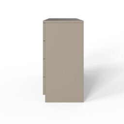 Fwstyle Promo Putty 4 Drawer Chest (H) 72Cm (W) 75Cm (D) 36Cm - thumbnail 6