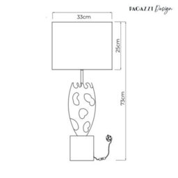 Pagazzi Lighting Pagazzi Riona Metallic Gold Table Lamp - thumbnail 7