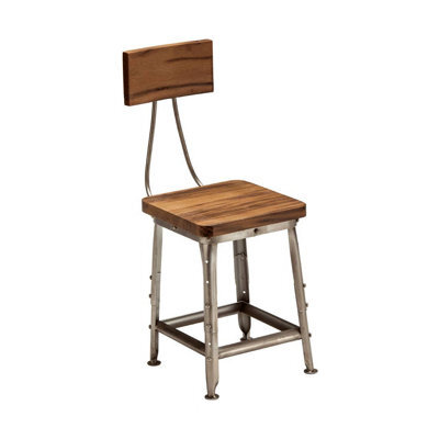 Orsina Industrial Chair, Blend Industrial Chic And Comfort With This Wood And Metal Chair, Mid Century Chair - image 1