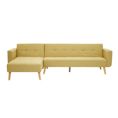 Orsina Functional Hagen Olive Large Corner Sofa Bed, Comfortable Pull Out Sofa Bed For Livingroom, Modern Sofa Bed - image 1