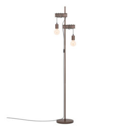 Eglo Townshend 4 Antique Brown Floor Light - thumbnail 5