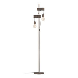 Eglo Townshend 4 Antique Brown Floor Light - thumbnail 2