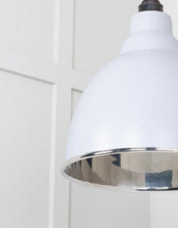 From the Anvil Smooth Nickel Brindley Pendant In Birch - thumbnail 6