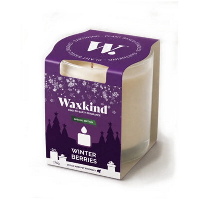 Waxkind Glass Candle - Winter Berries - image 1