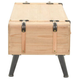 Berkfield Tv Cabinet Solid Fir Wood 120X33X35 Cm - thumbnail 5
