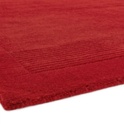 Poppy Simple And Stylish Wool Plain Handmade Modern Rug For Living Room And Bedroom-60Cm X 120Cm - thumbnail 4