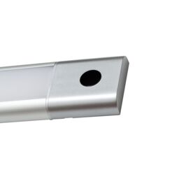 GoodHome Menezes White Silver Effect Mains-Powered Led Neutral White Under Cabinet Light Ip20 (L)1185mm (W)42mm - thumbnail 4