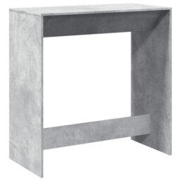 Berkfield Bar Table Concrete Grey 102X50X103.5 Cm Engineered Wood - thumbnail 6