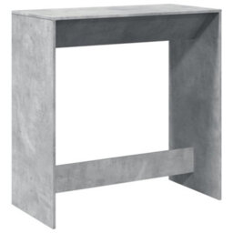 Berkfield Bar Table Concrete Grey 102X50X103.5 Cm Engineered Wood - thumbnail 2