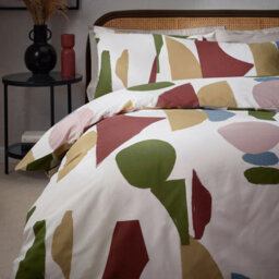 HÖEM Hoem Meta Abstract Geometric Cotton Rich Duvet Cover Set - thumbnail 3