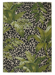 Green Outdoor Rug, Pictorial Stain-Resistant Rug For Decks Patio Garden, 20mm Thick Modern Outdoor Rug-160Cm X 235Cm - thumbnail 6