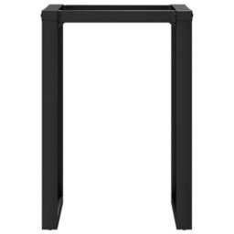 Berkfield Dining Table Legs O-Frame 50X40X73 Cm Steel - thumbnail 4