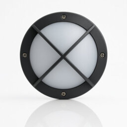 Garden Lights Modern Outdoor Led Bulkhead Wall Light, Ip65 Waterproof Grey - thumbnail 2